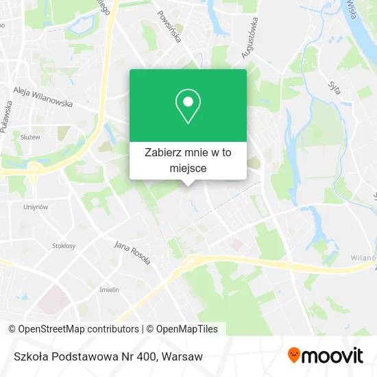 Mapa Szkoła Podstawowa Nr 400