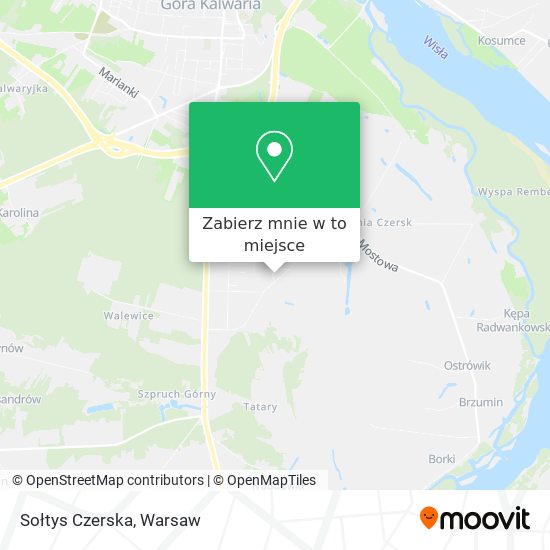 Mapa Sołtys Czerska