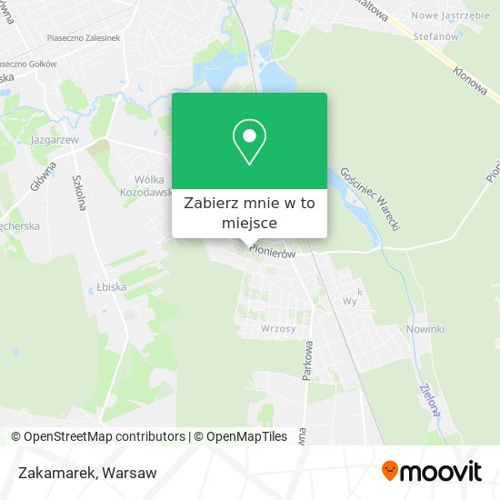 Mapa Zakamarek