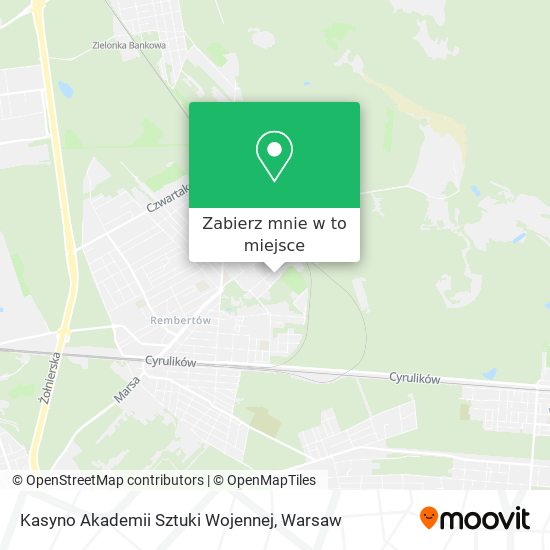 Mapa Kasyno Akademii Sztuki Wojennej