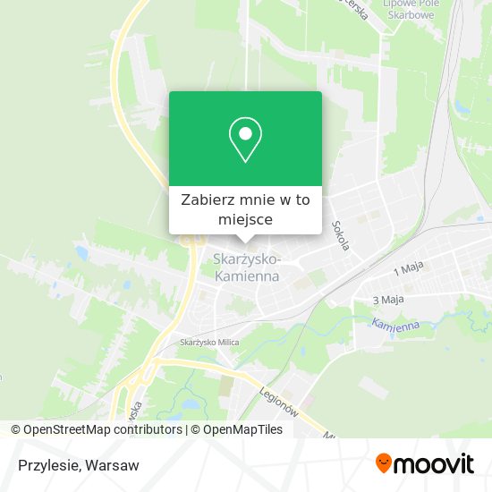 Mapa Przylesie