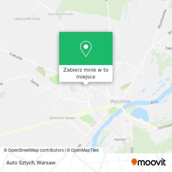 Mapa Auto Sztych