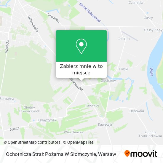 Mapa Ochotnicza Straż Pożarna W Słomczynie