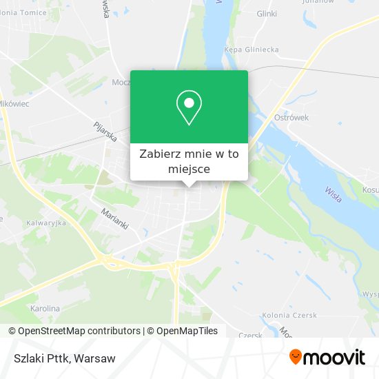 Mapa Szlaki Pttk