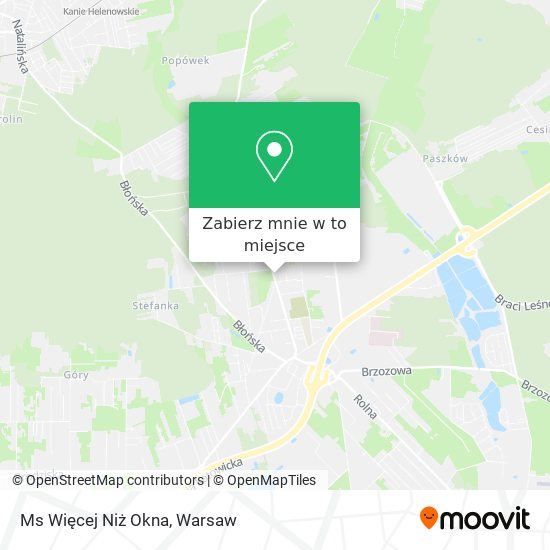 Mapa Ms Więcej Niż Okna