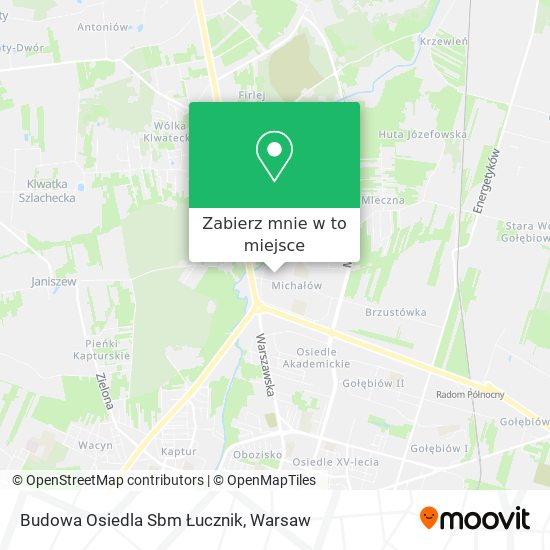 Mapa Budowa Osiedla Sbm Łucznik