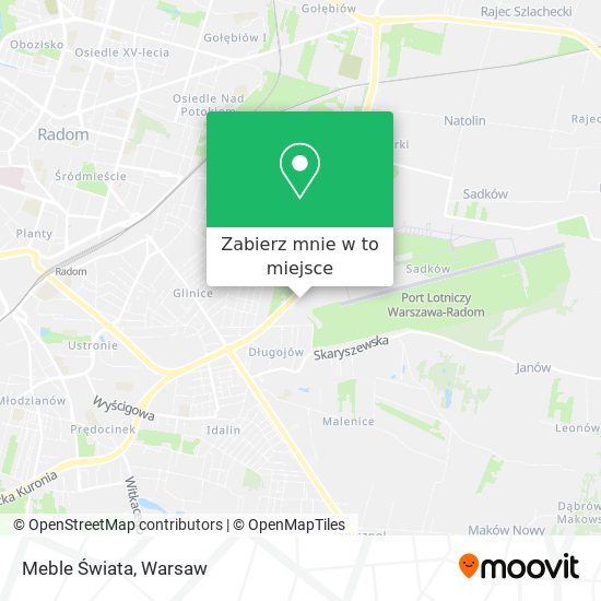 Mapa Meble Świata