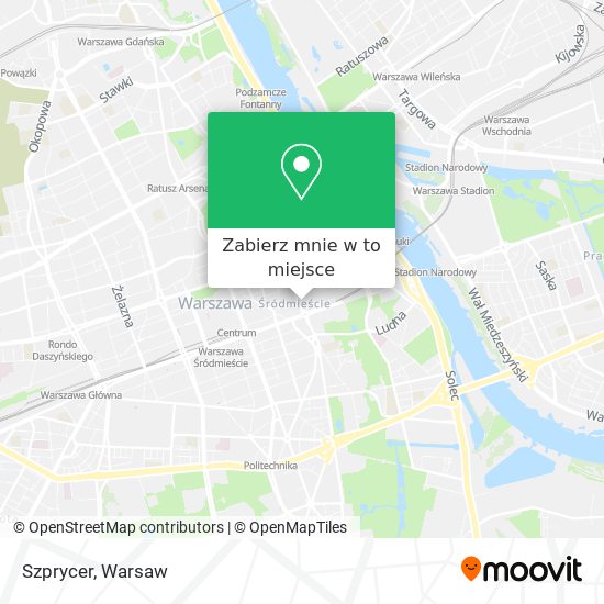 Mapa Szprycer