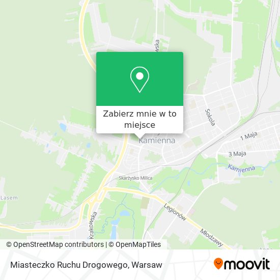 Mapa Miasteczko Ruchu Drogowego