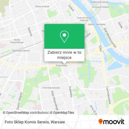 Mapa Foto Sklep Komis Serwis