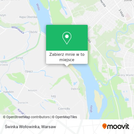 Mapa Świnka Wołowinka