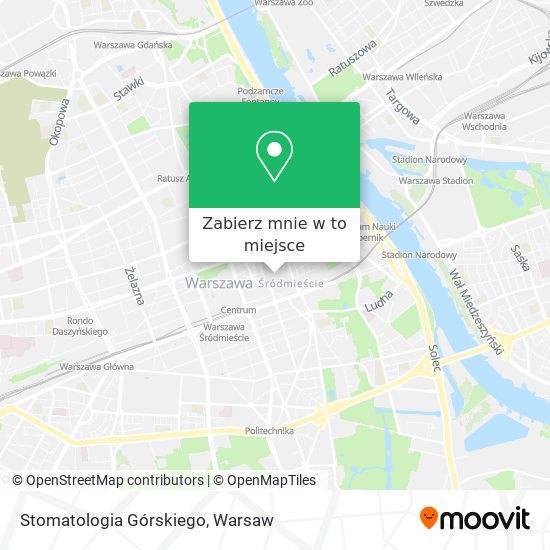 Mapa Stomatologia Górskiego