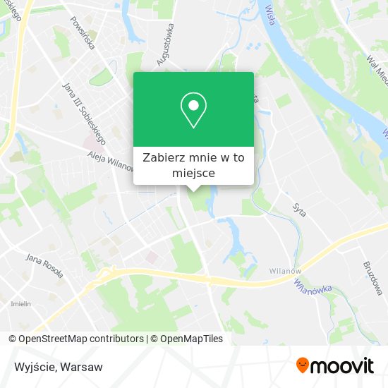 Mapa Wyjście