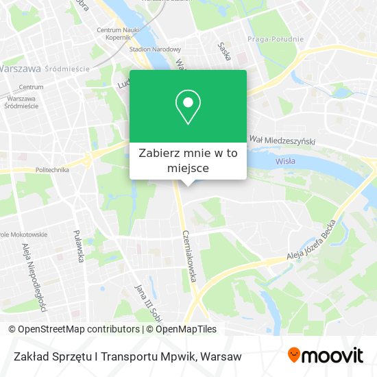 Mapa Zakład Sprzętu I Transportu Mpwik