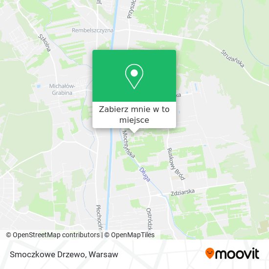 Mapa Smoczkowe Drzewo