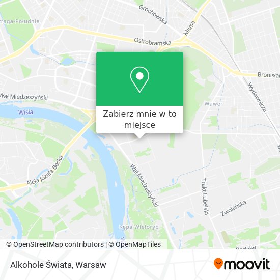 Mapa Alkohole Świata