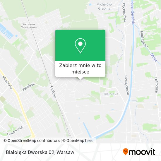 Mapa Białołęka Dworska 02