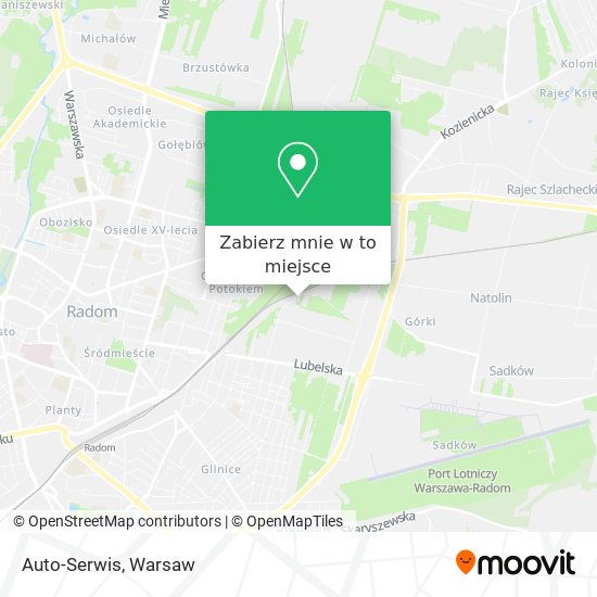 Mapa Auto-Serwis