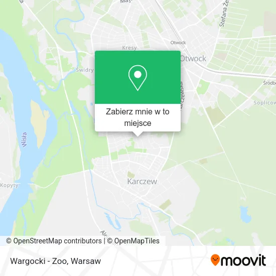 Mapa Wargocki - Zoo