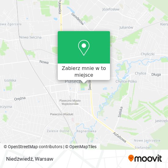 Mapa Niedżwiedź