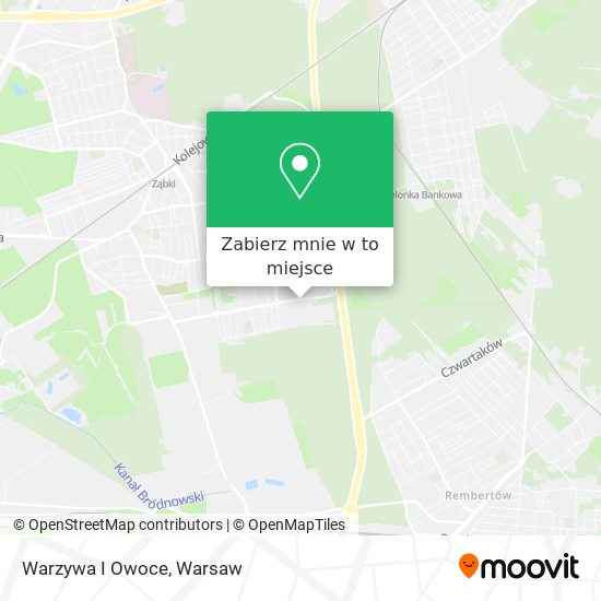 Mapa Warzywa I Owoce