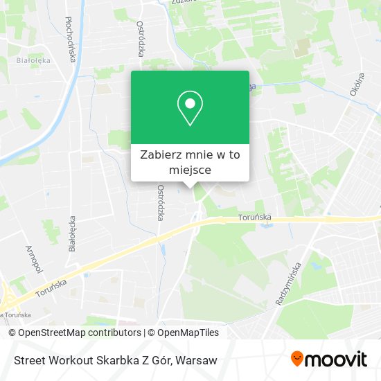 Mapa Street Workout Skarbka Z Gór