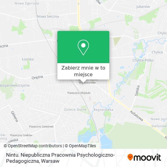 Mapa Nintu. Niepubliczna Pracownia Psychologiczno-Pedagogiczna