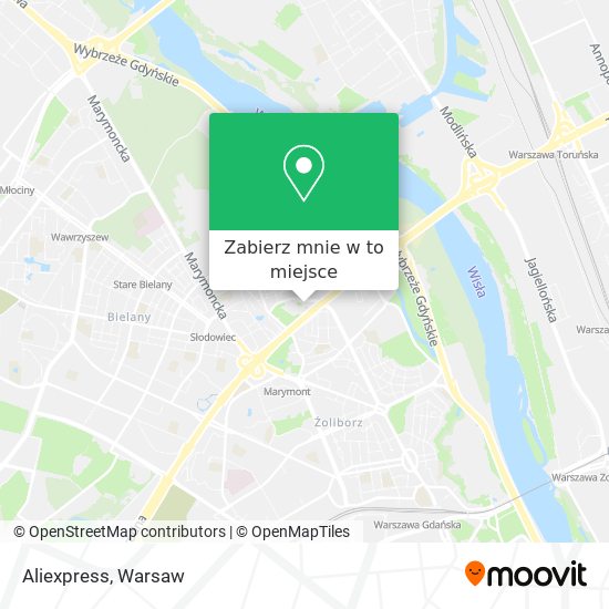 Mapa Aliexpress