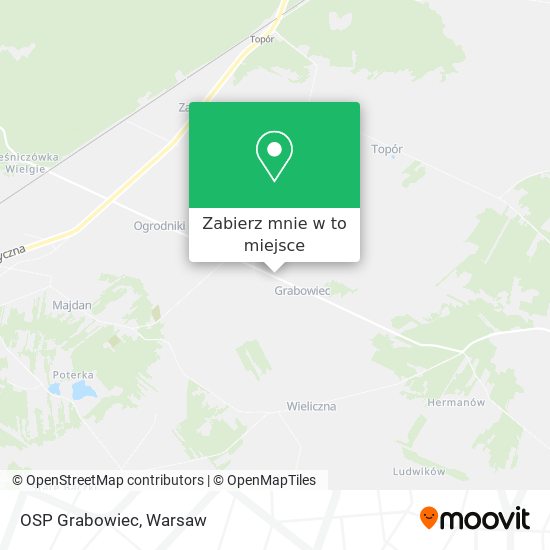 Mapa OSP Grabowiec