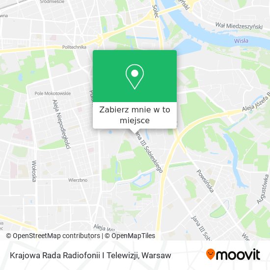 Mapa Krajowa Rada Radiofonii I Telewizji