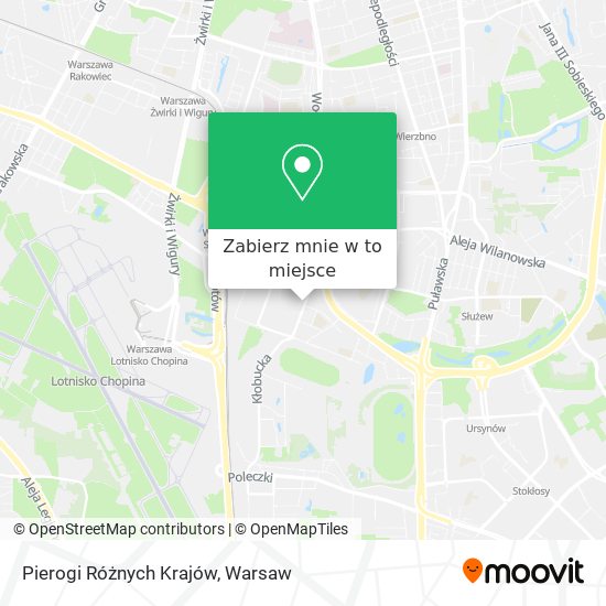 Mapa Pierogi Różnych Krajów