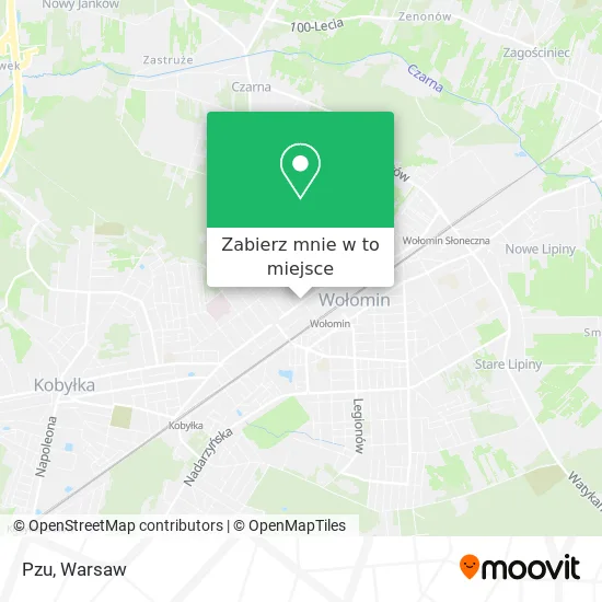 Mapa Pzu