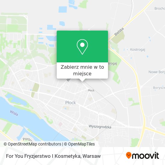 Mapa For You Fryzjerstwo I Kosmetyka