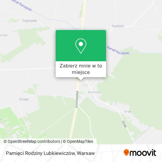 Mapa Pamięci Rodziny Lubkiewiczów