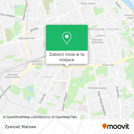 Mapa Żywiciel