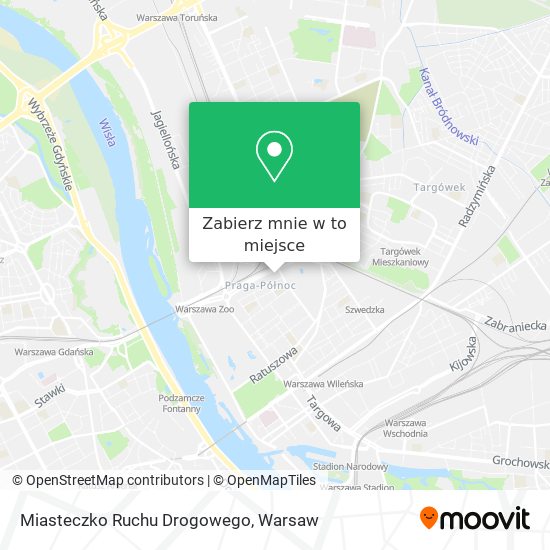 Mapa Miasteczko Ruchu Drogowego