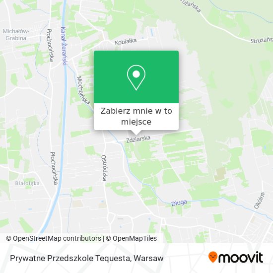 Mapa Prywatne Przedszkole Tequesta