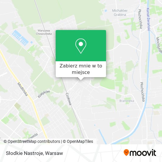 Mapa Słodkie Nastroje