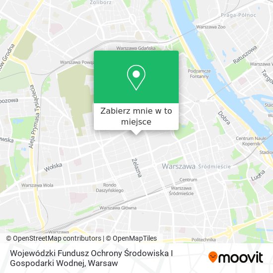 Mapa Wojewódzki Fundusz Ochrony Środowiska I Gospodarki Wodnej