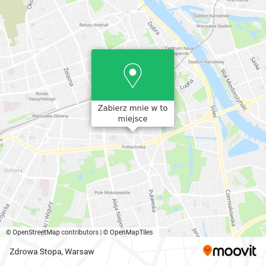 Mapa Zdrowa Stopa