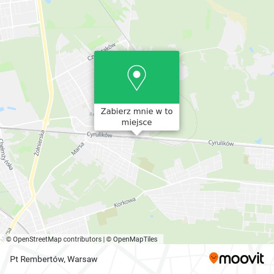 Mapa Pt Rembertów