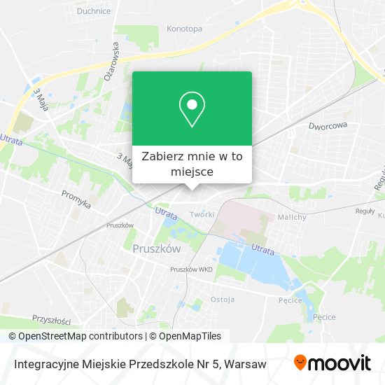 Mapa Integracyjne Miejskie Przedszkole Nr 5