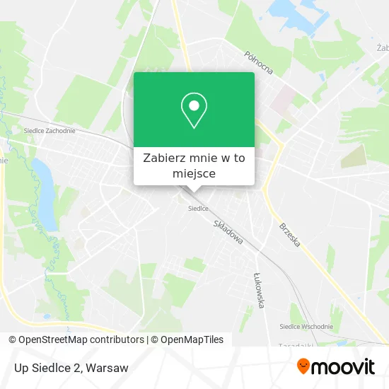 Mapa Up Siedlce 2