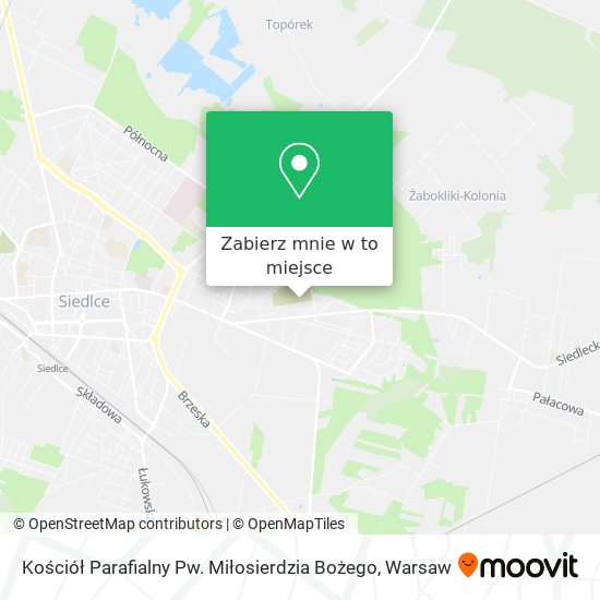 Mapa Kościół Parafialny Pw. Miłosierdzia Bożego