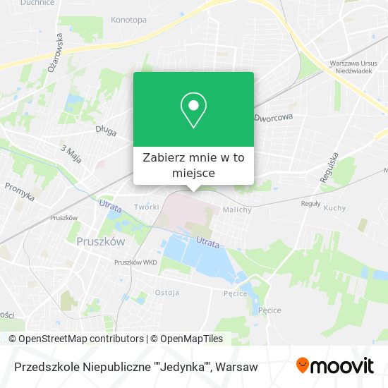 Mapa Przedszkole Niepubliczne ""Jedynka""