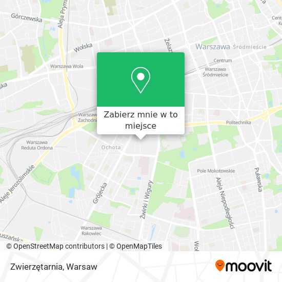 Mapa Zwierzętarnia