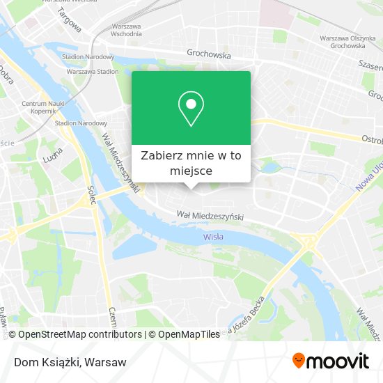 Mapa Dom Książki