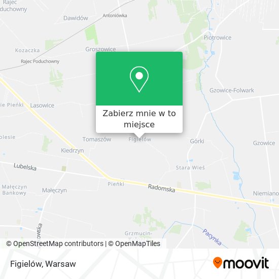 Mapa Figielów