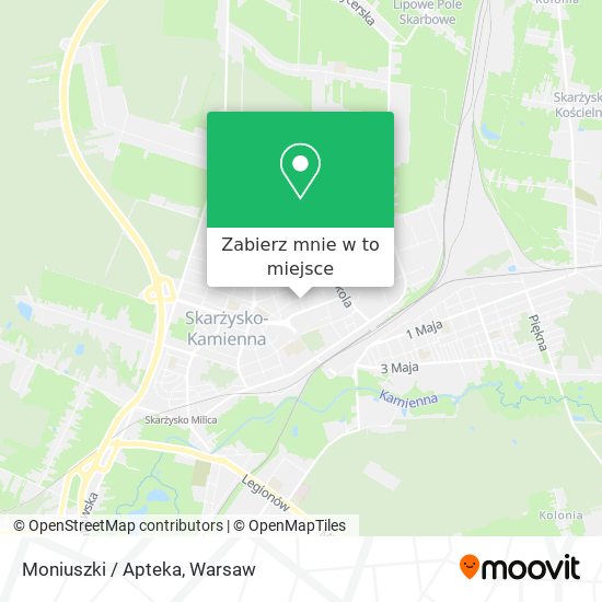 Mapa Moniuszki / Apteka