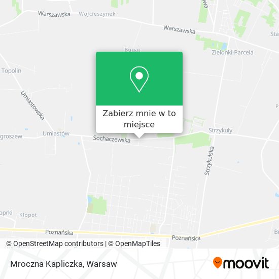 Mapa Mroczna Kapliczka